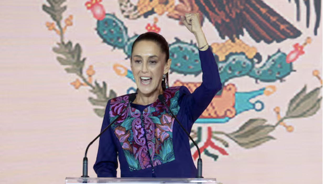 Presidenta electa de México. 