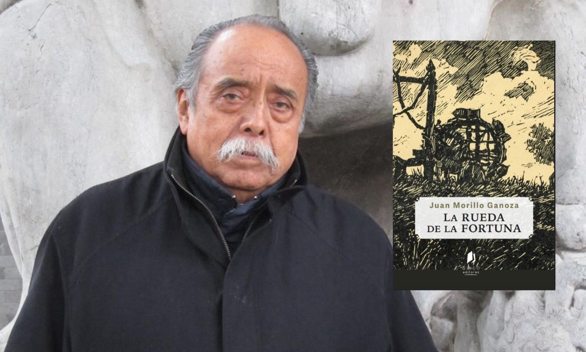 Juan Morillo lanza 'La rueda de la fortuna' en Feria del Libro.
