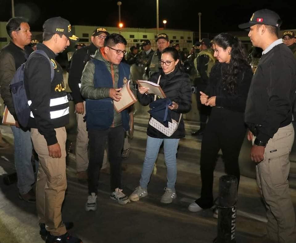 22 fiscales participaron en el megaoperativo. (Foto: PNP)