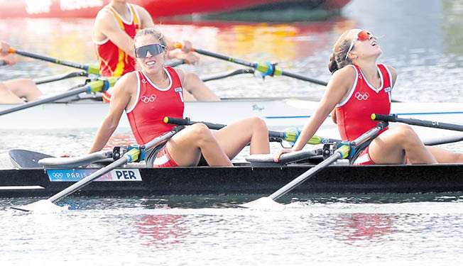 Alessia y Valeria Palacios consiguieron el puesto 14 en la clasificación general.