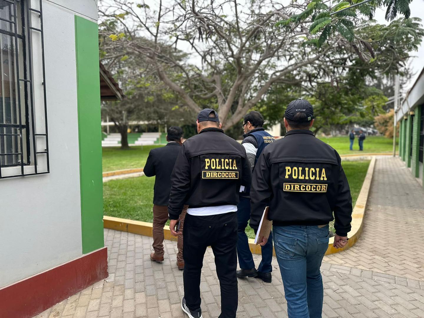 Policía y Fiscalía Anticorrupción allanó oficinas del Proyecto Especial Chinecas. (Foto: PNP)