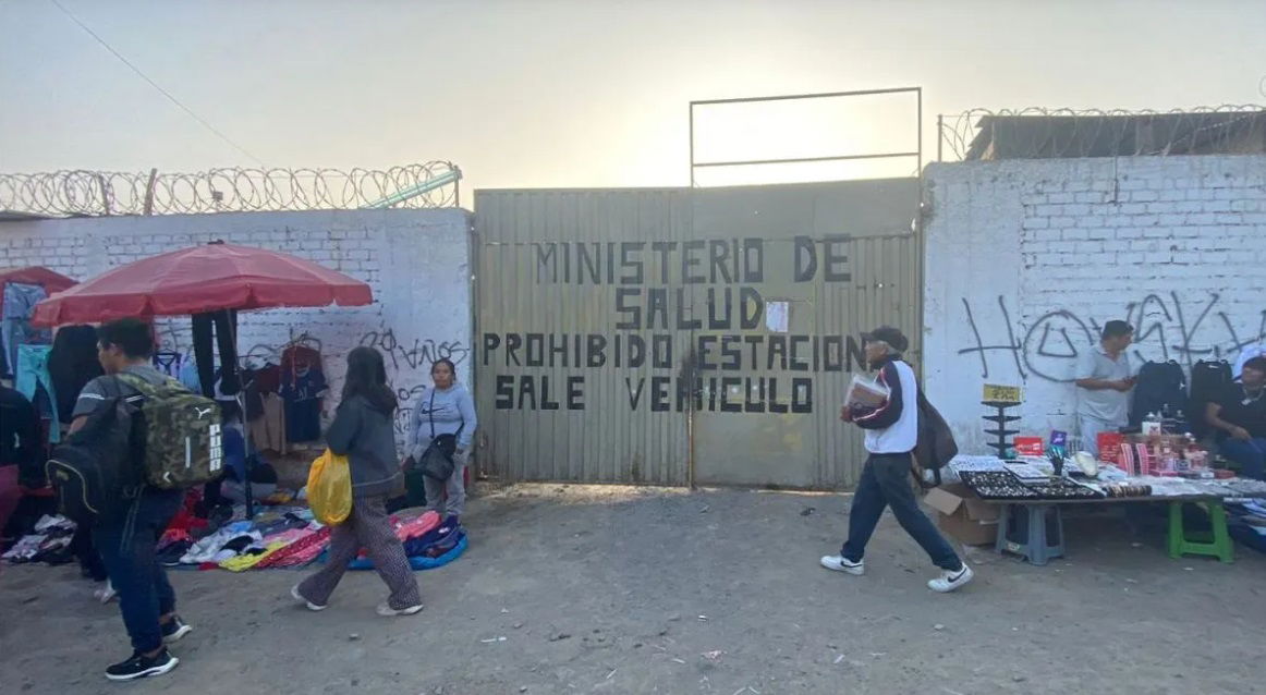 Atentado en exteriores del Hospital San Juan de Lurigancho.