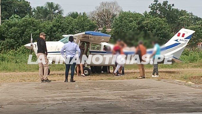 Latina publicó una imagen de los presuntos delincuentes que abrieron fuego para robar avioneta.