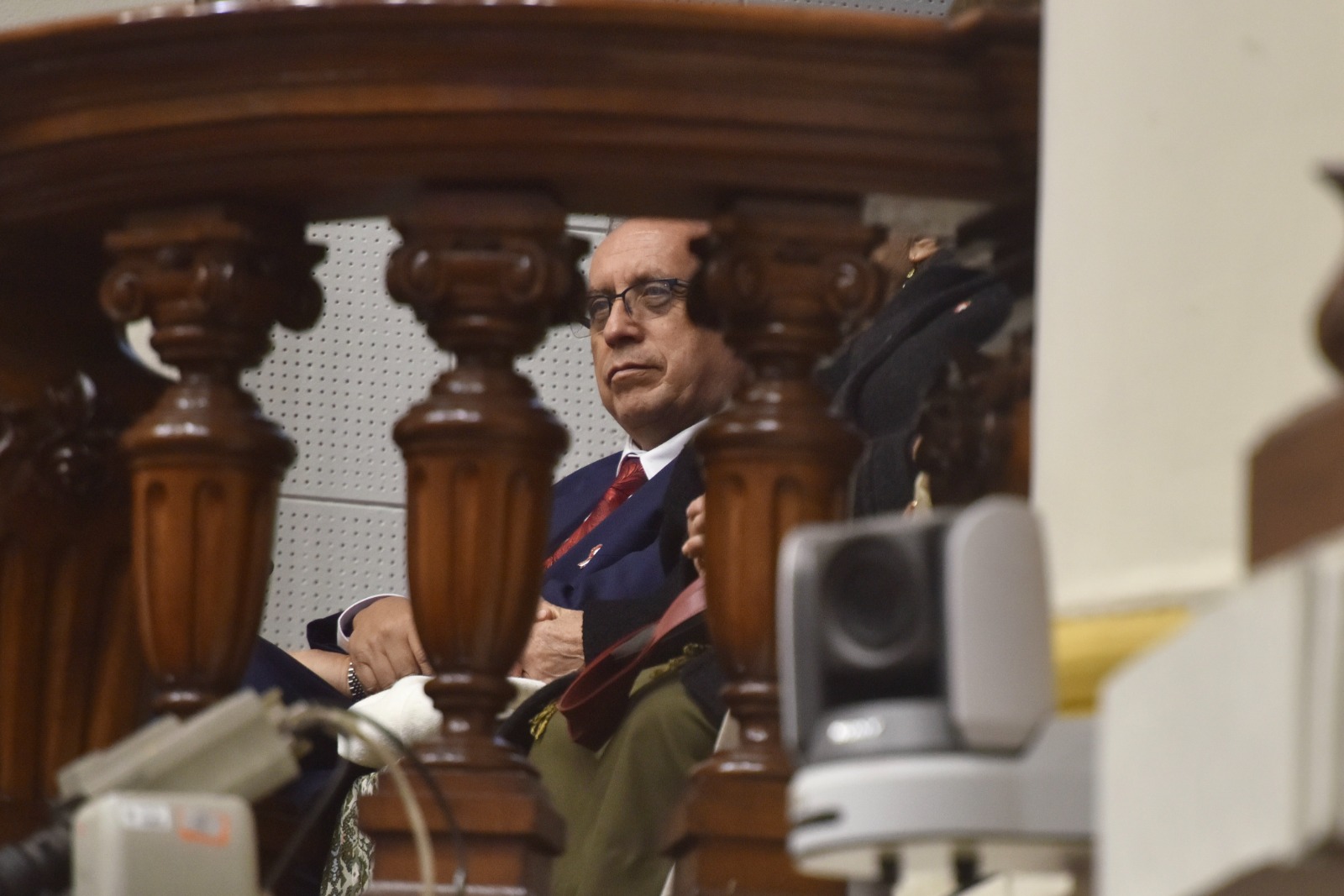 Nicanor Boluarte en el Congreso. (Foto: Javier Zapata)