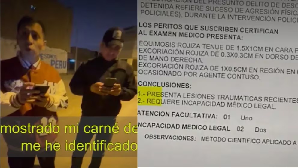 Denuncia contra policías