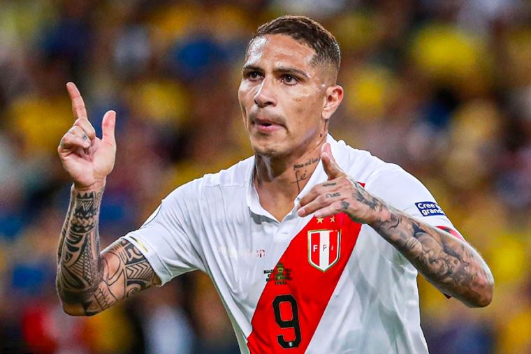 El futbolista Paolo Guerrero