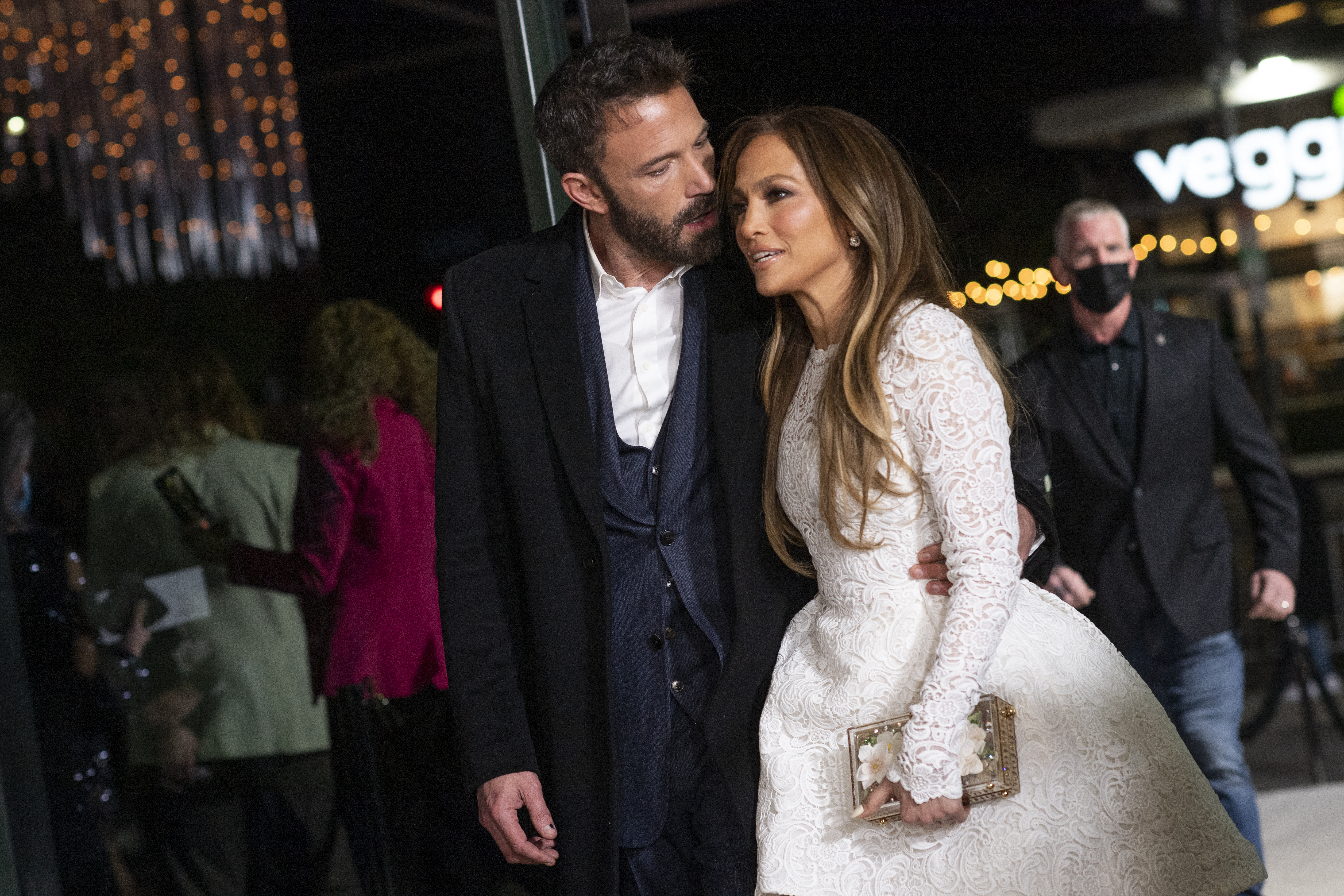 JLO Y Ben Affleck. (AFP)