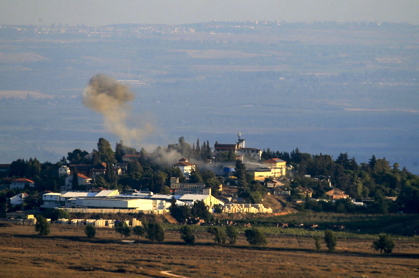 Frontera de Israel con el Líbano. (AFP)