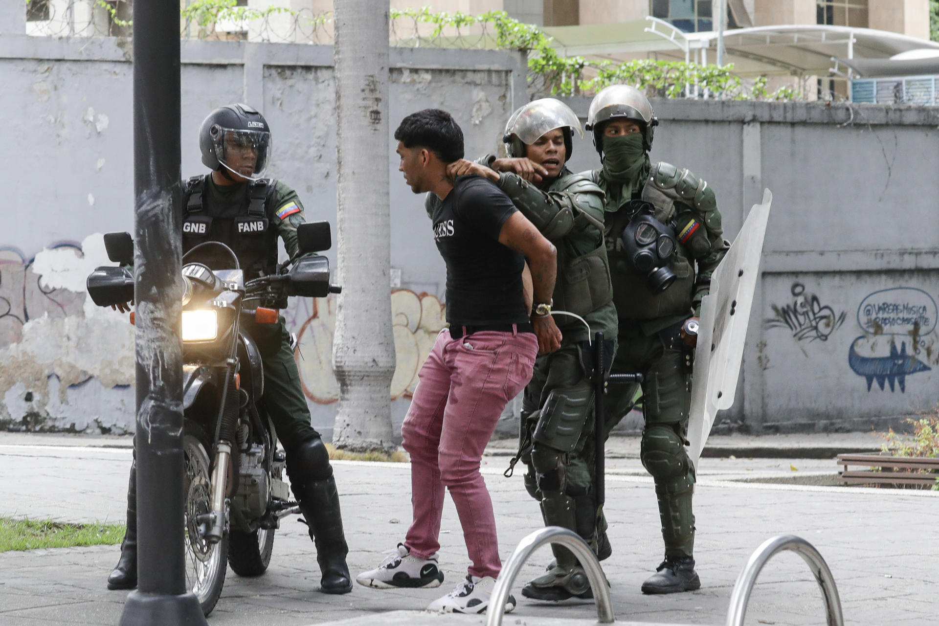 Detenidos en Venezuela. (EFE)