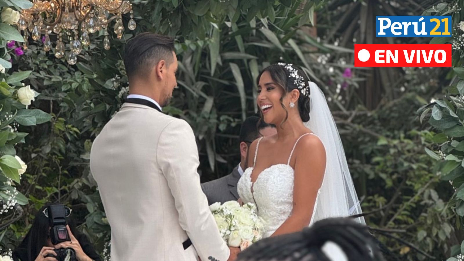 Boda de Melissa Paredes y Anthony Aranda 