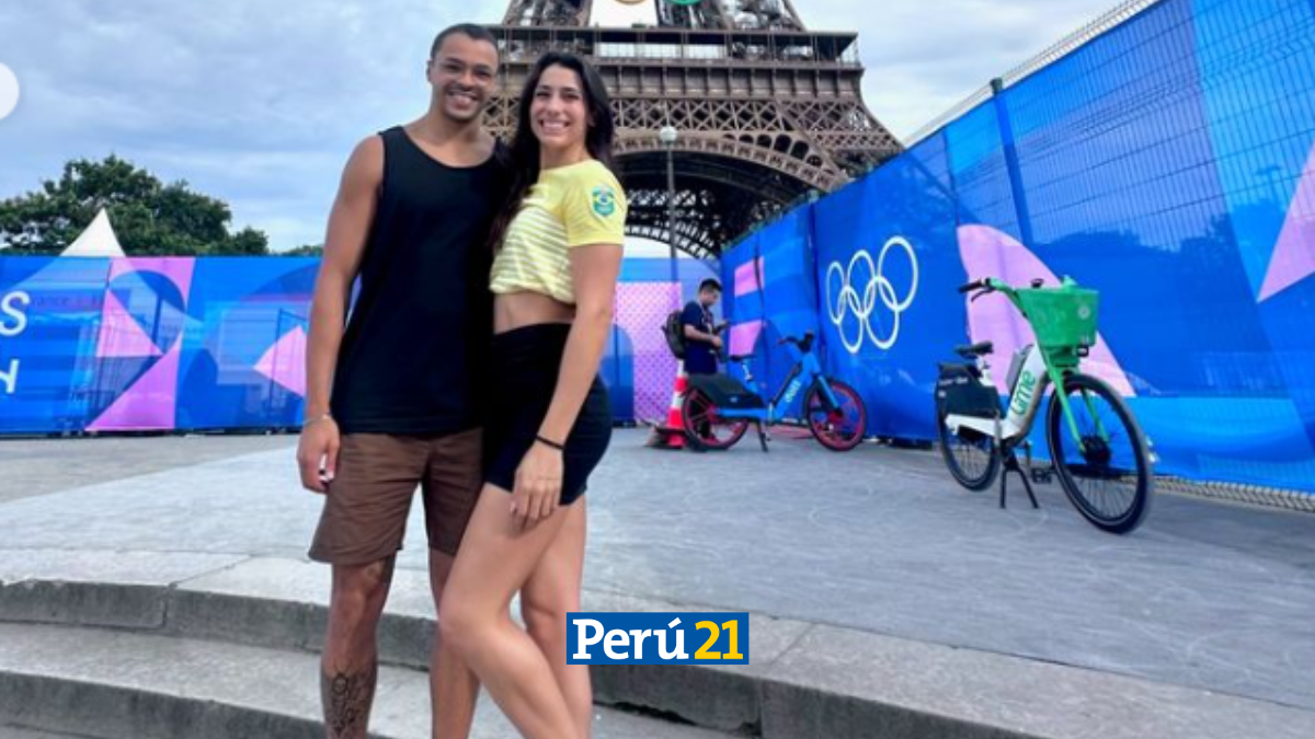 Pareja brasilera expulsada de París 2024.