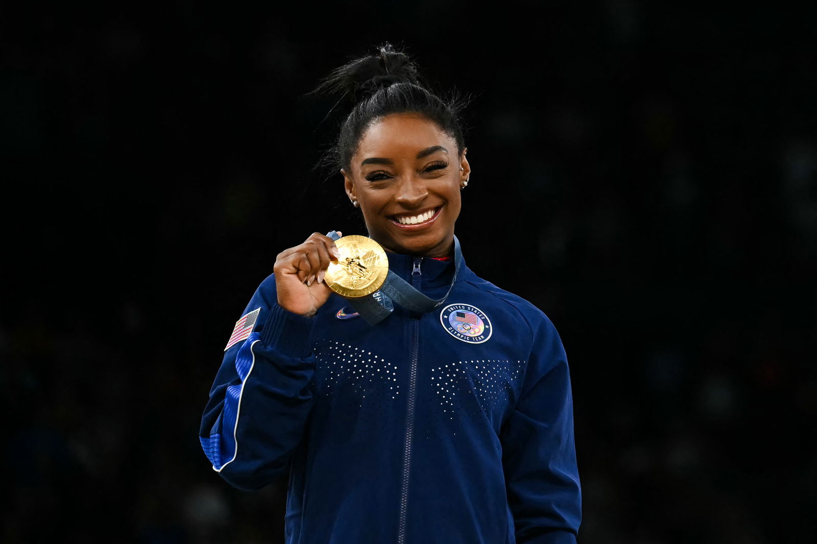 Simone Biles. (AFP)