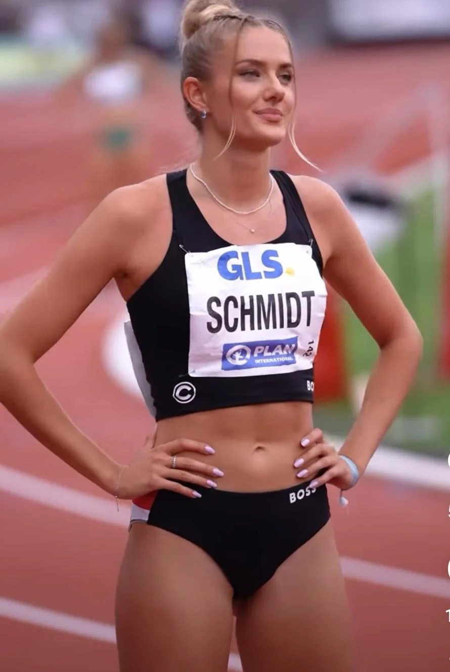 Alicia Schmidt (25), alemana, atletismo 4x400 femenino y mixto.