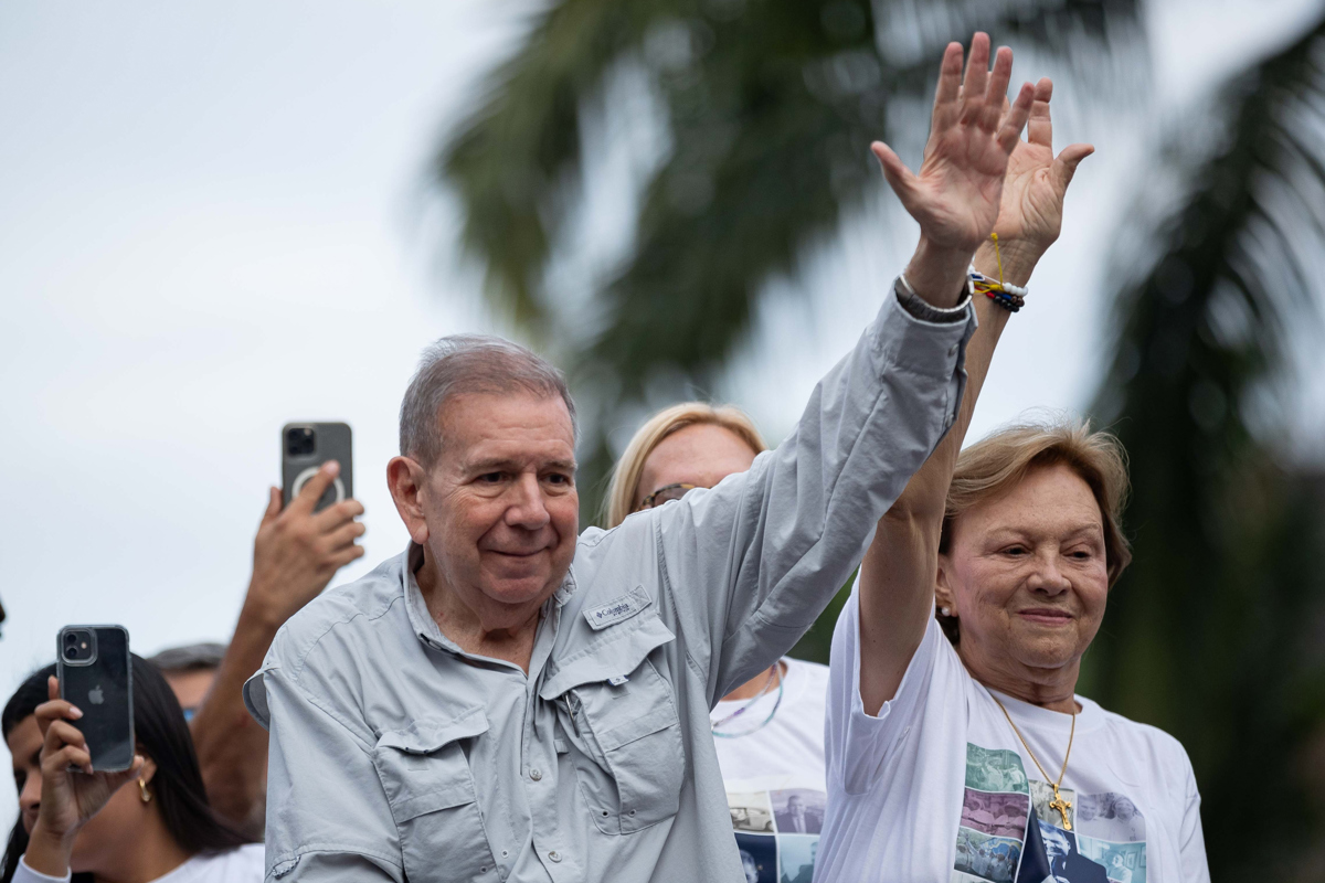 Edmundo González Urrutia pidió por la libertad de los venezolanos.