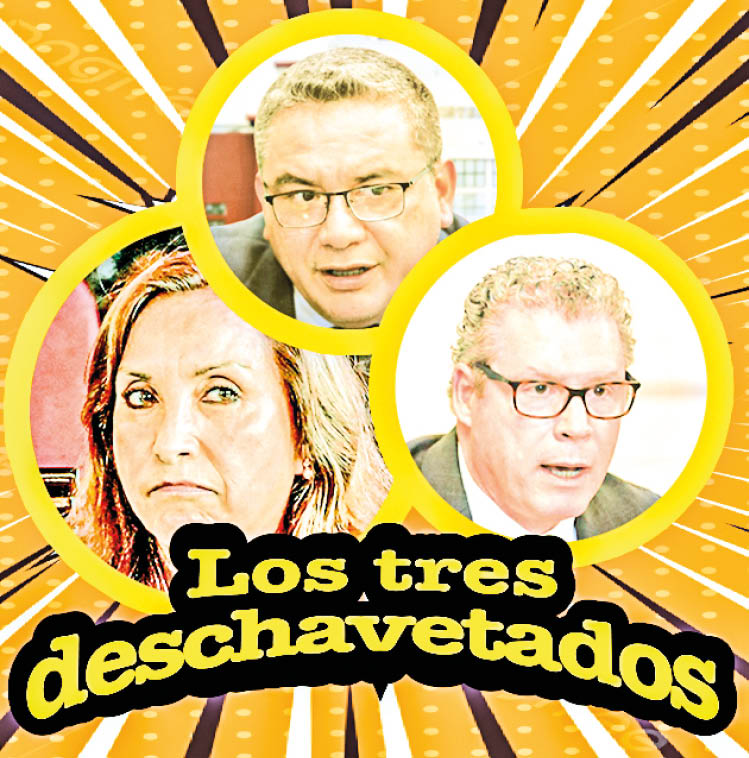 "Los tres deschavetados"