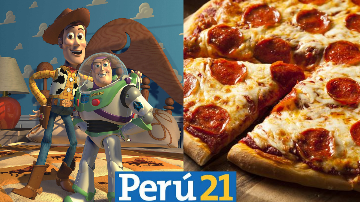 Pizza de Toy Story