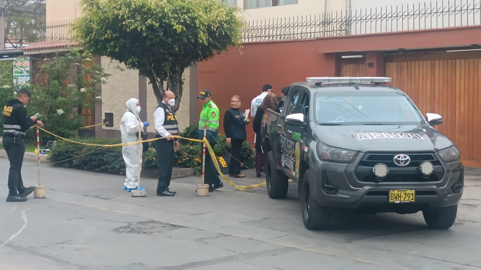 Crimen en San Miguel.