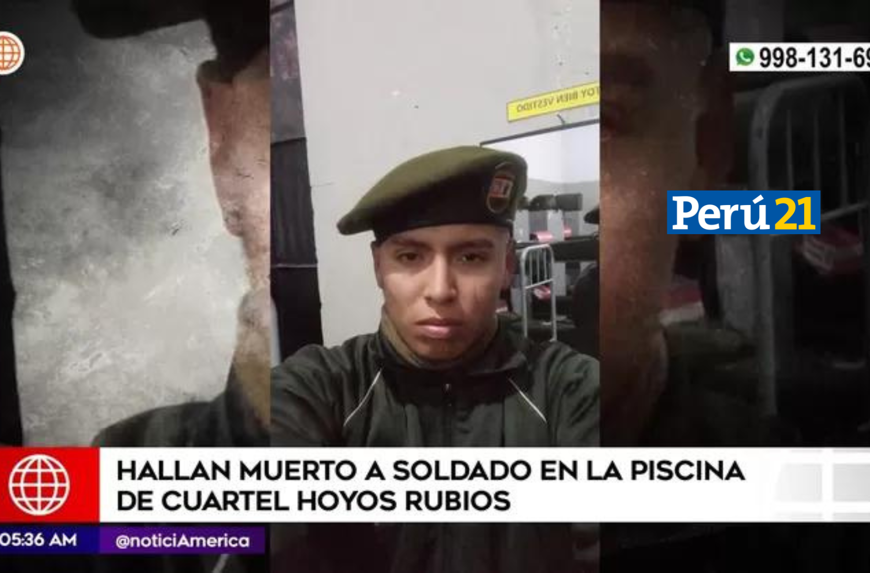 El joven le contó a su padre que lo golpeaban con puños y a palos.