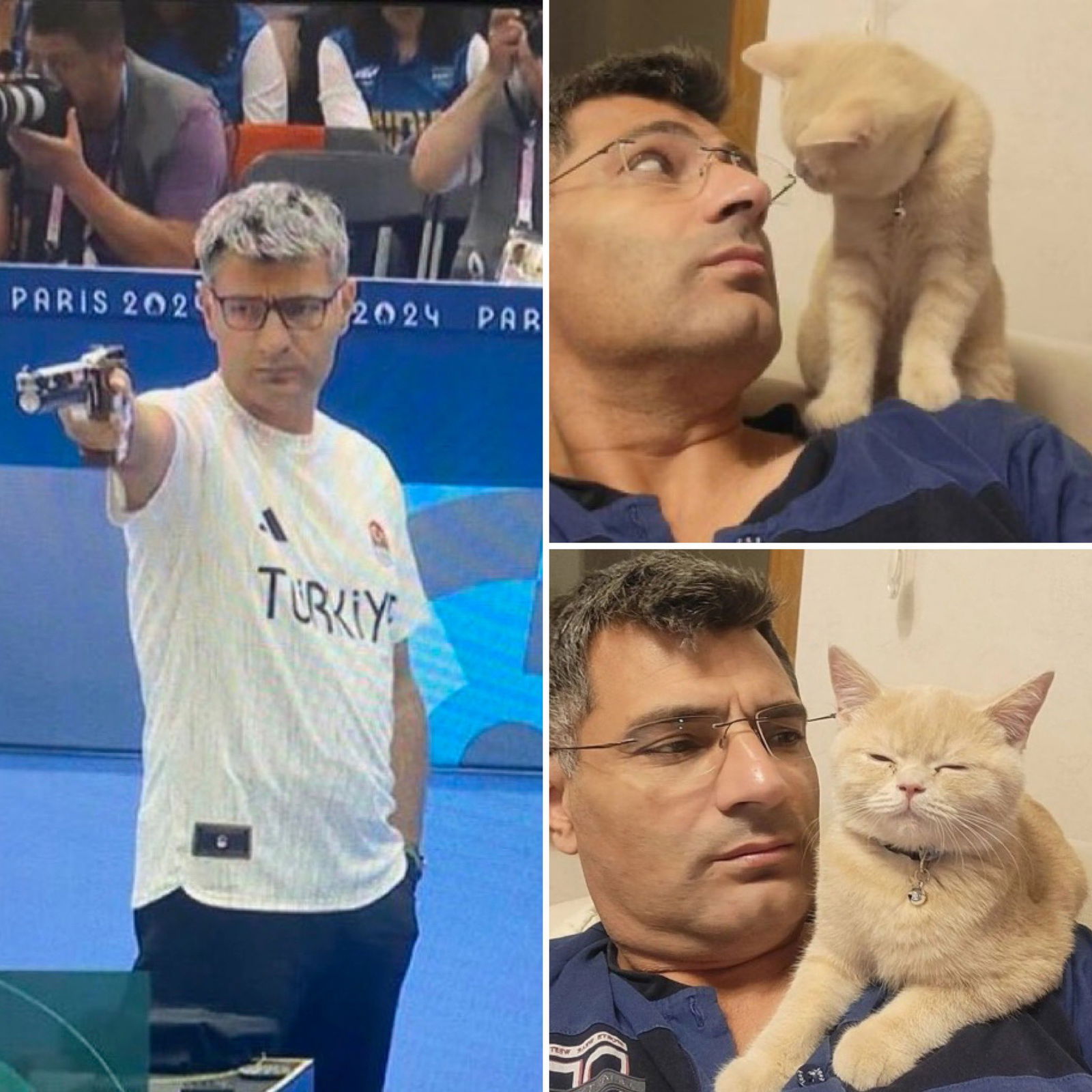 Yusuf es un amante de los gatos.