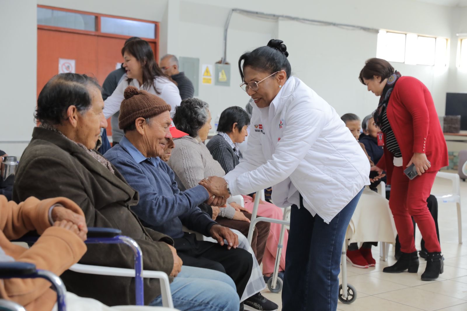 Así fue la celebración a Aniceto Pauccara. Foto: MIMP