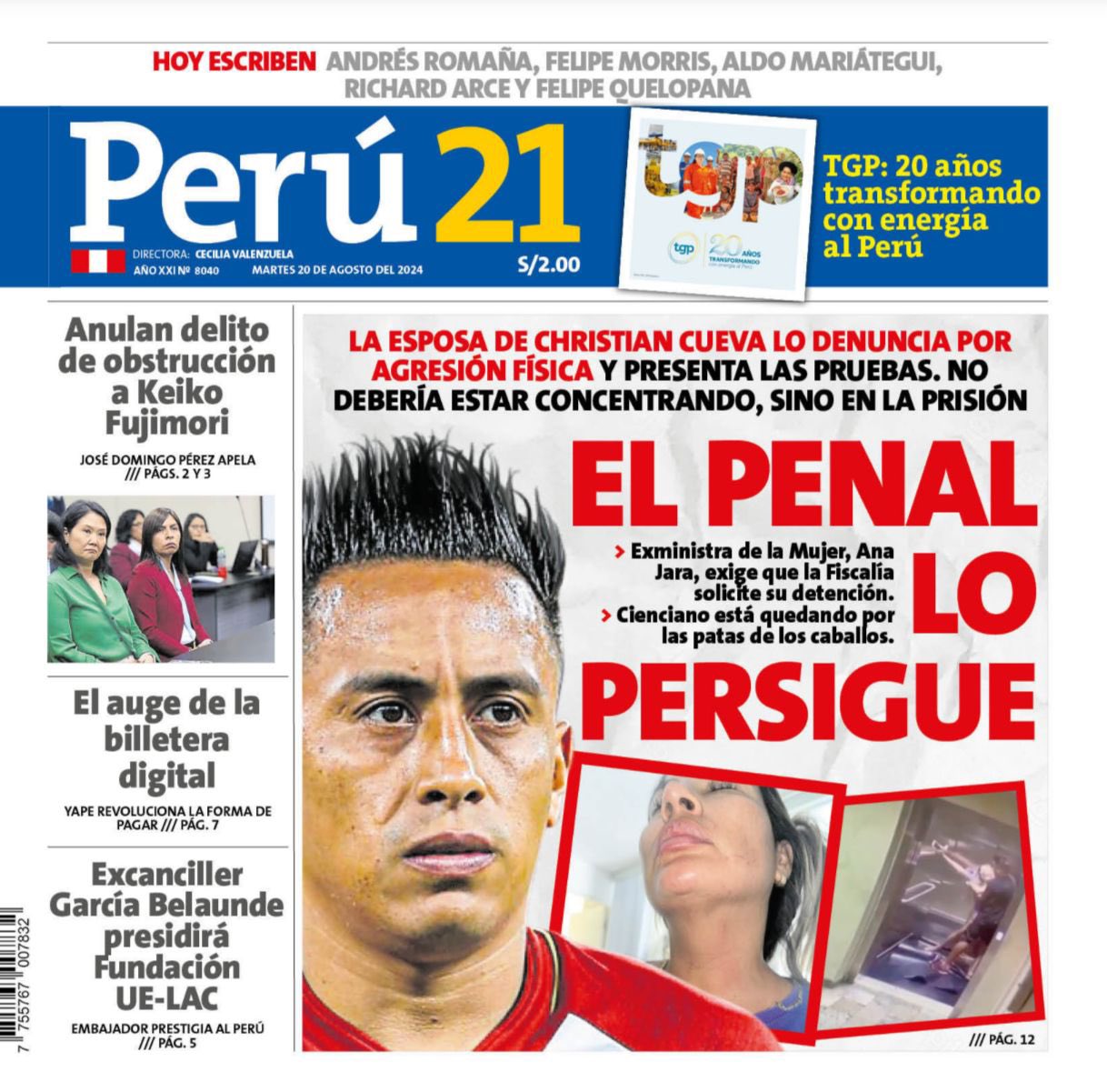 EL PENAL LO PERSIGUE