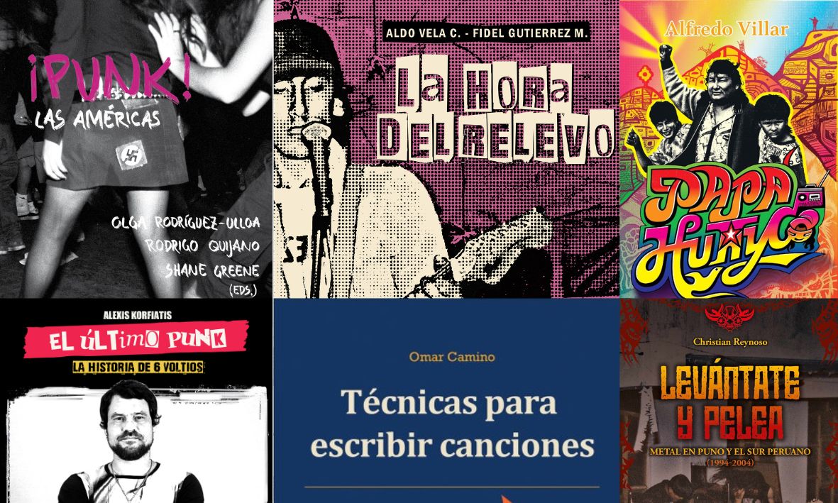 Libros sobre música.