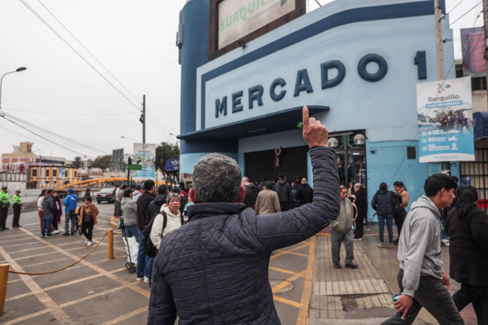 Mercado de Surquillo.