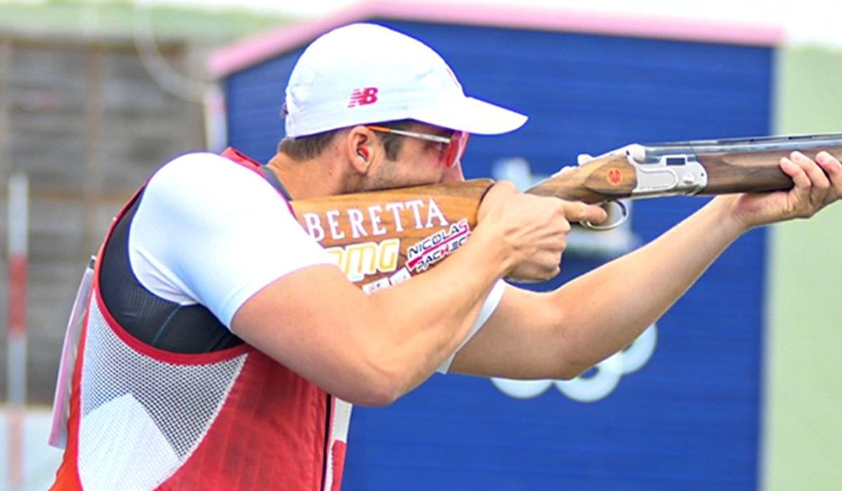 Nicolás Pacheco clasifica a la final de tiro skeet en París 2024