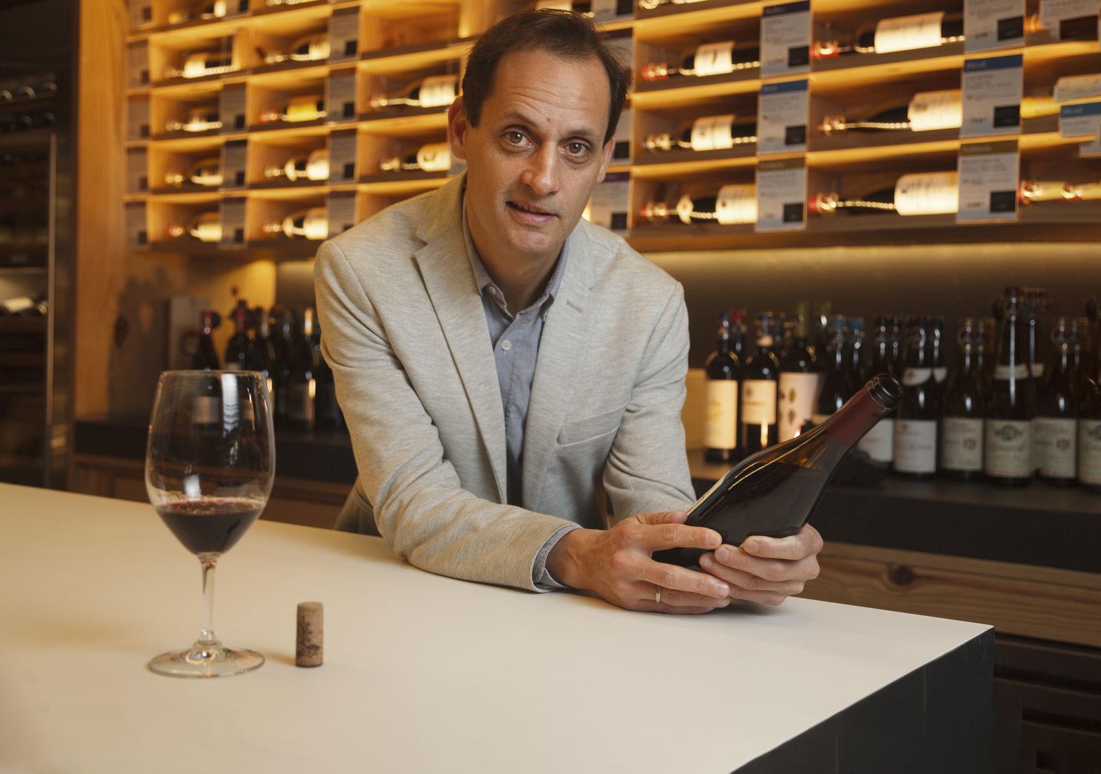 El sommelier Giovanni Bisso. (Foto: Martin Pauca).