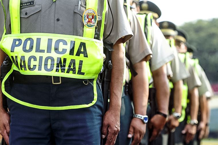 Policías en retiro