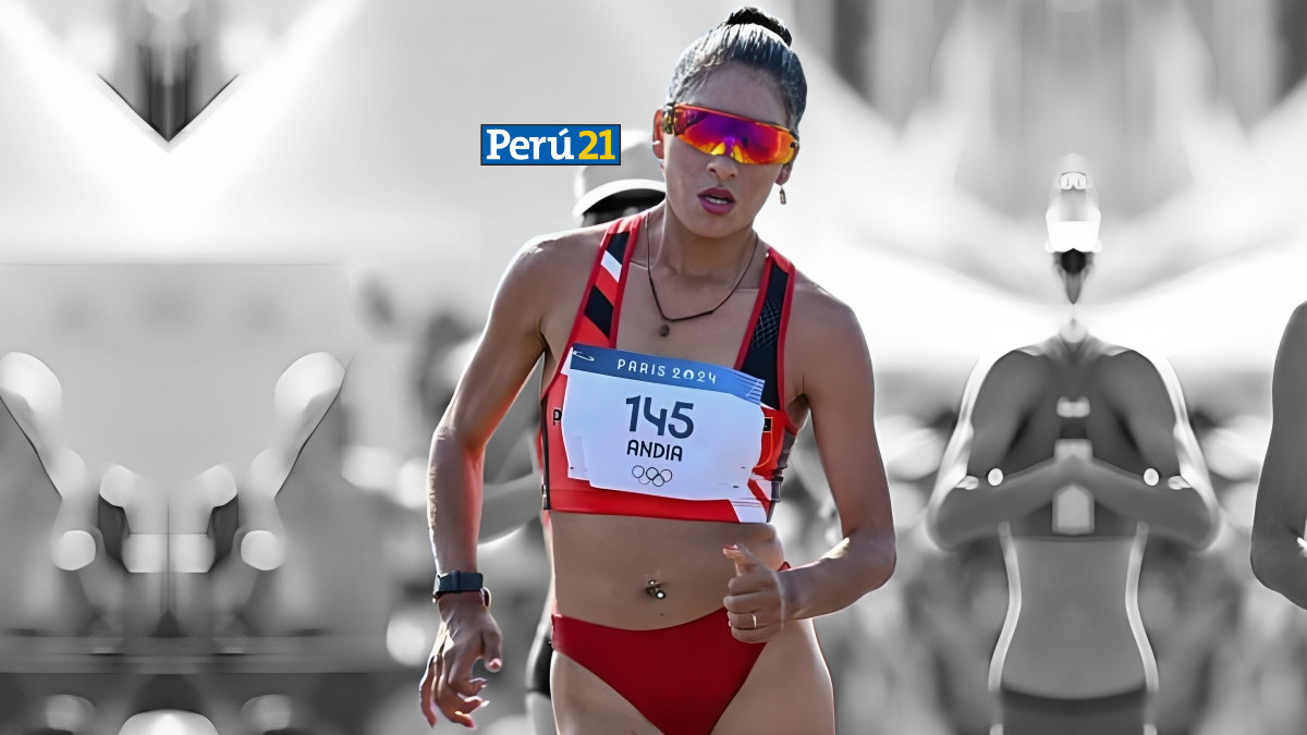 Mary Luz Andía fue la mejor peruana en marcha atlética en París 2024 (Foto: IPD).