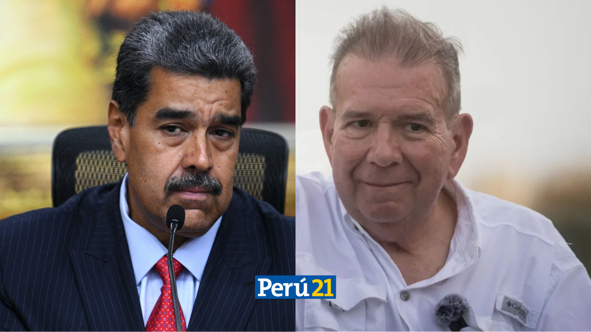 Edmundo González y Nicolás Maduro