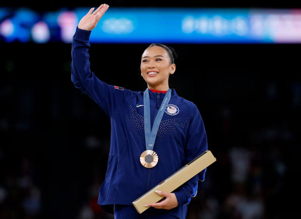 Sunisa Lee (21), estadounidense, gimnasia artística