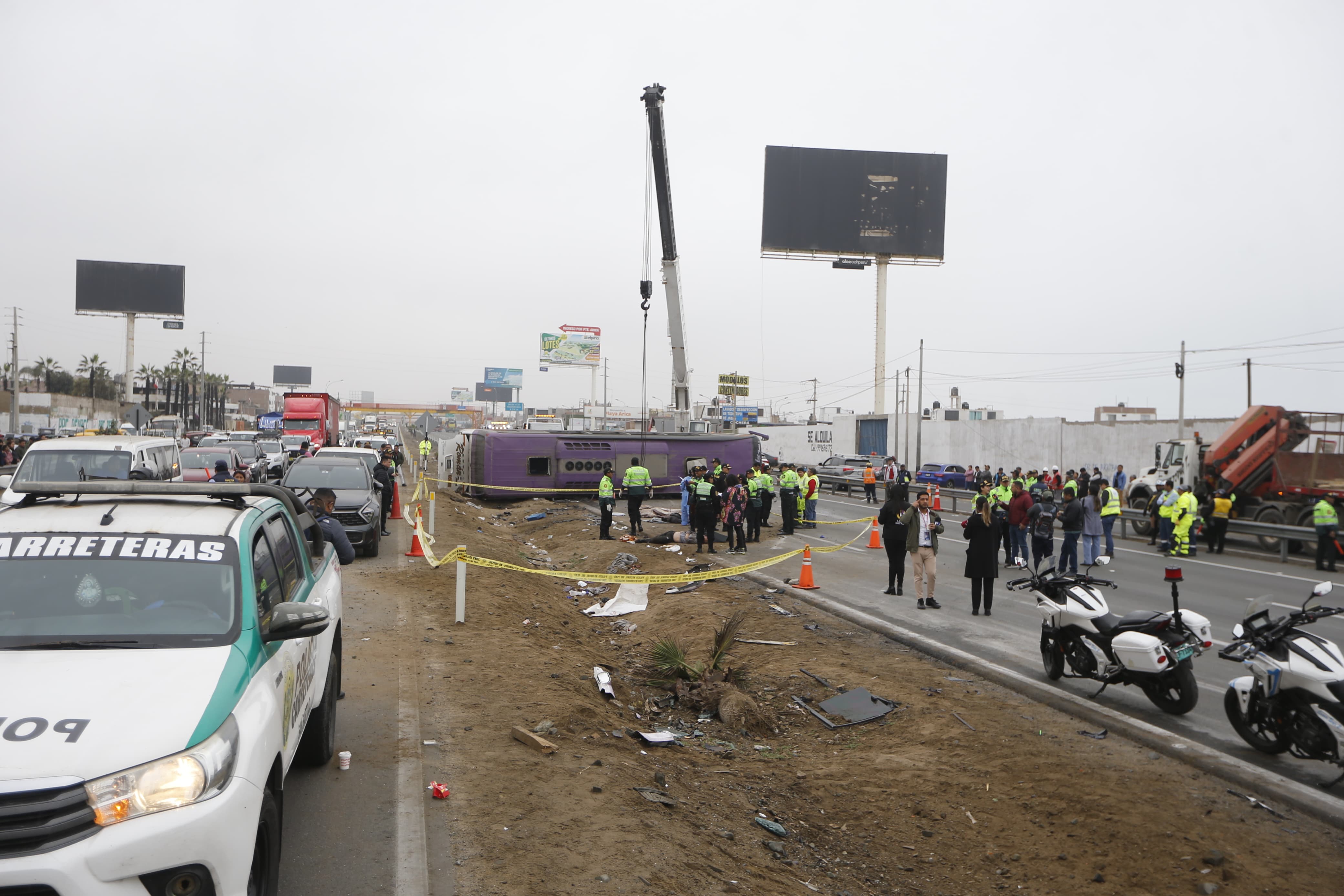 Accidente en Lurín