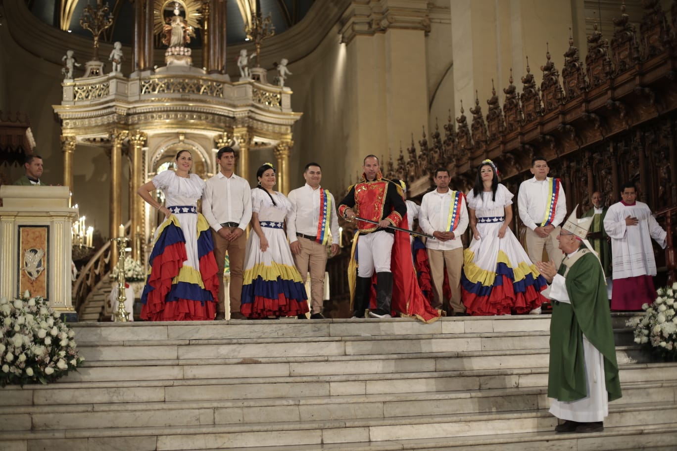 Misa por Venezuela en la catedral de Lima. Fotos: Anthony Niño de Guzmán  / @photo.gec