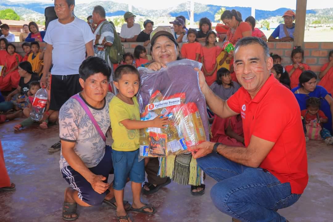 Fundación Romero entrega ayuda humanitaria a comunidades nativas de Junín