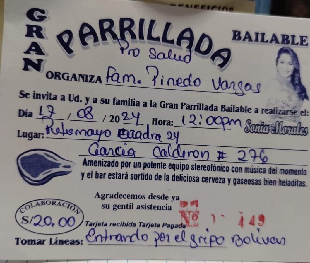 Parrillada pro-salud para el 'Ingeniero bailarín'