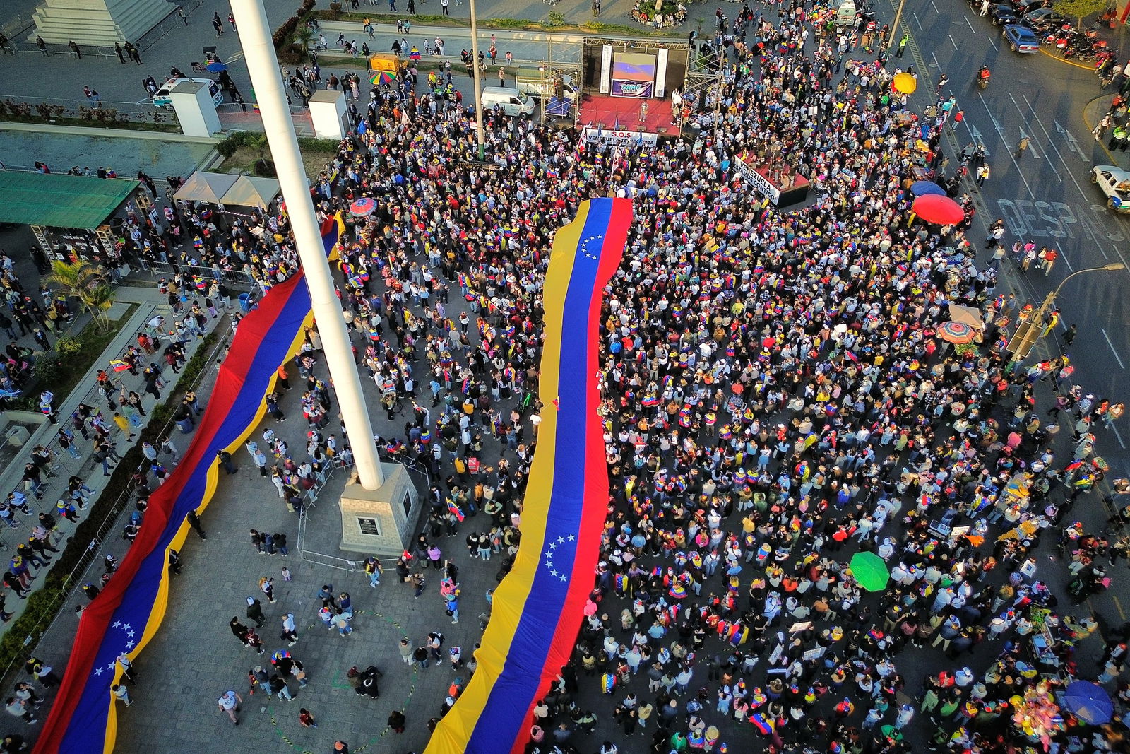 Así se vive la marcha en Lima, Perú. Foto: Antonio Melgarejo / GEC