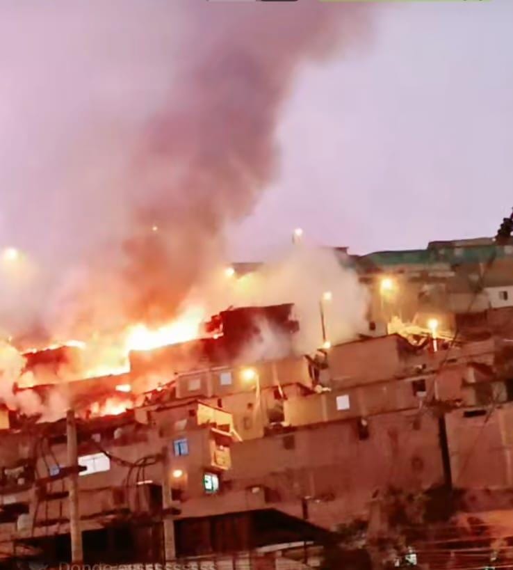 Incendio en San Juan de Lurigancho