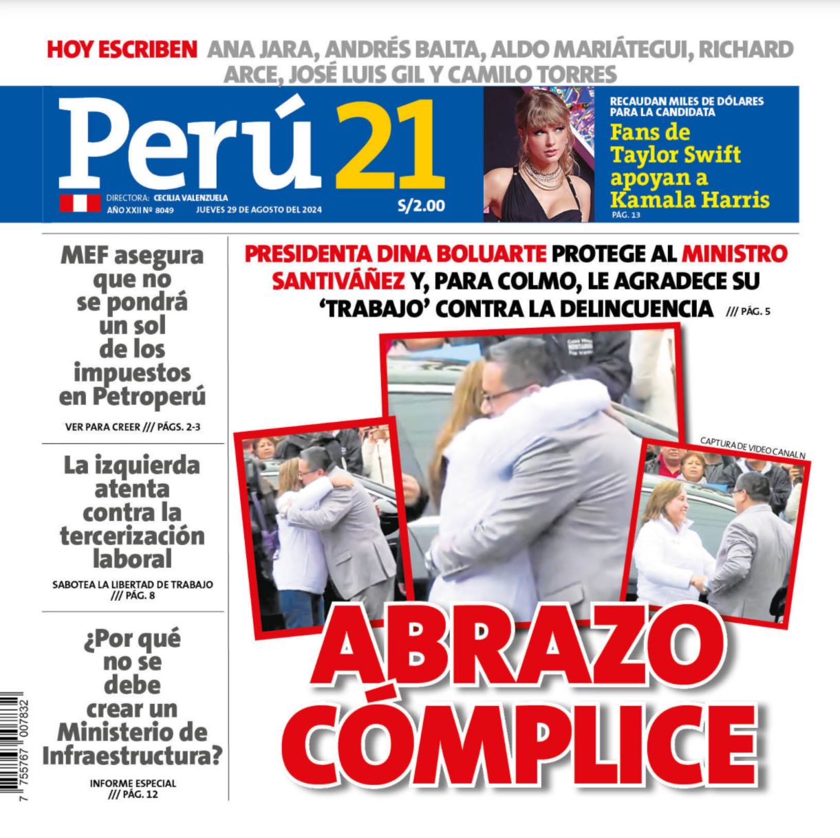 ABRAZO CÓMPLICE