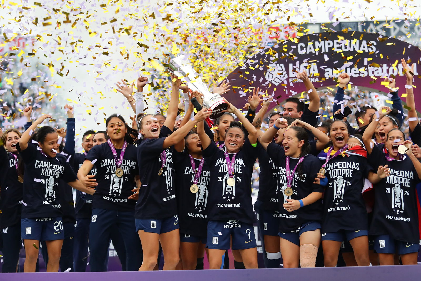 Alianza Lima se corona campeón de la Liga Femenina. (Fotos: Jesús Saucedo/@photo.gec)