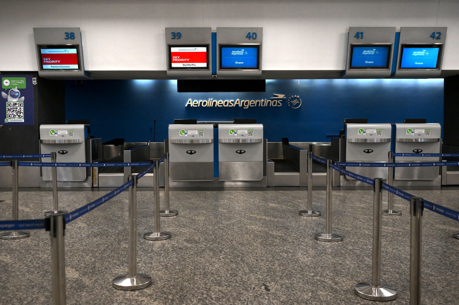 Aerolíneas Argentina. (AFP)