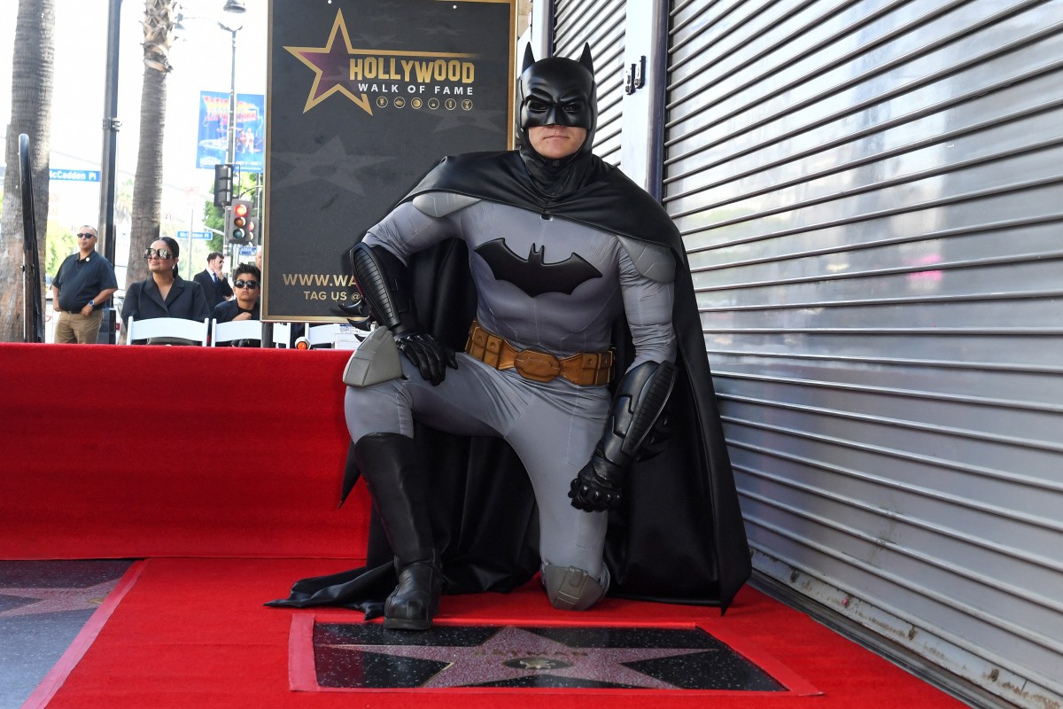 Batman recibió su estrella en el Paseo de la Fama de Hollywood.