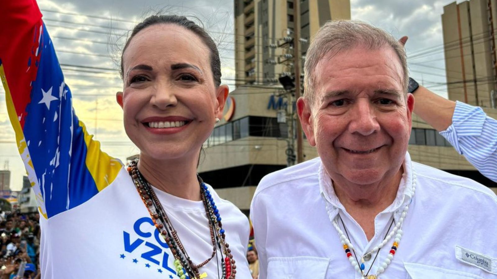 María Corina Machado convoca a marcha para este martes en Madrid, España.