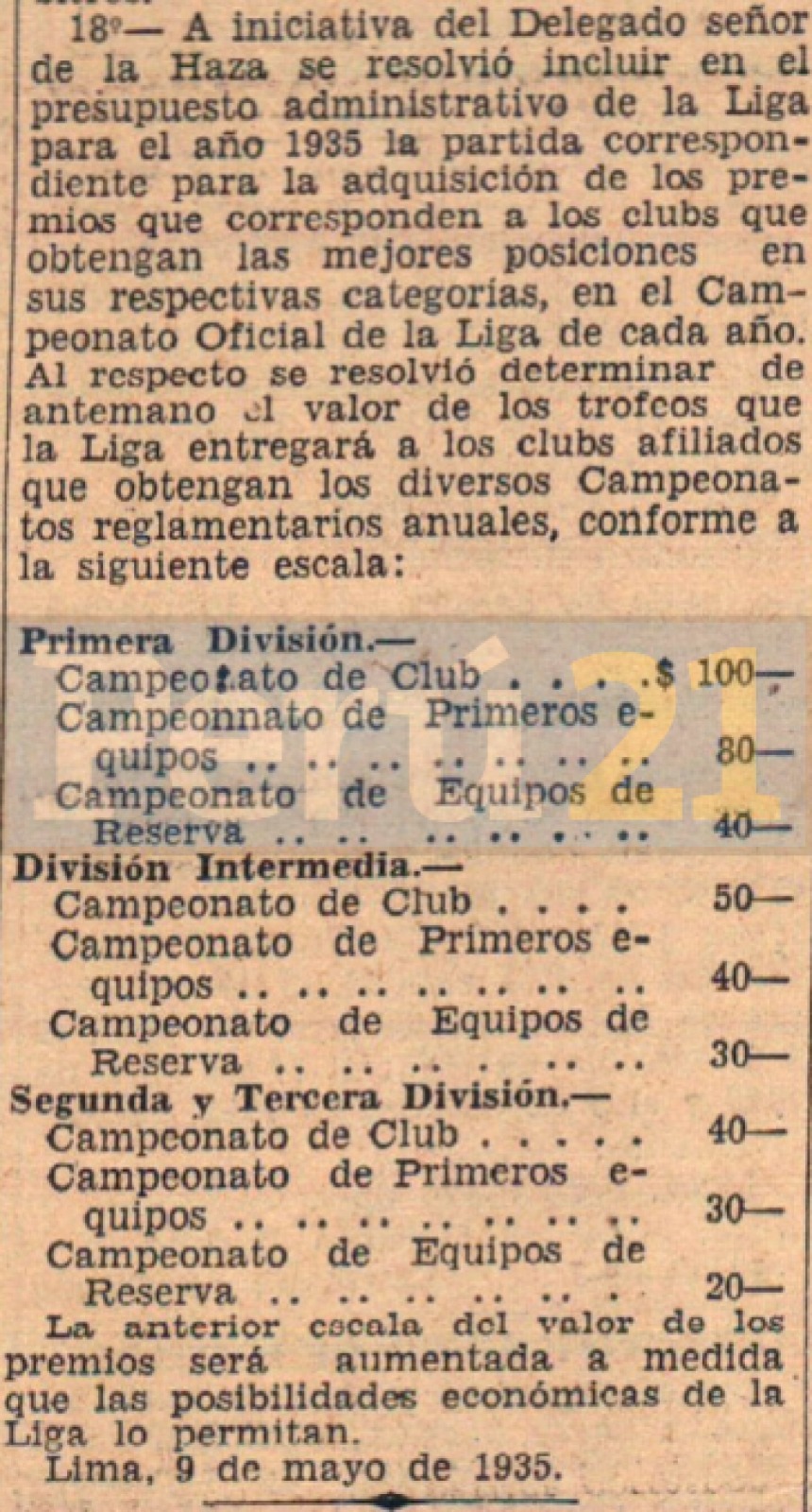 boletín 167 del fútbol peruano