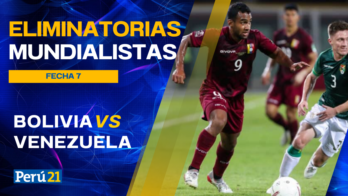 Bolivia vs Venezuela por la fecha 7 de Eliminatorias (Foto AFP)