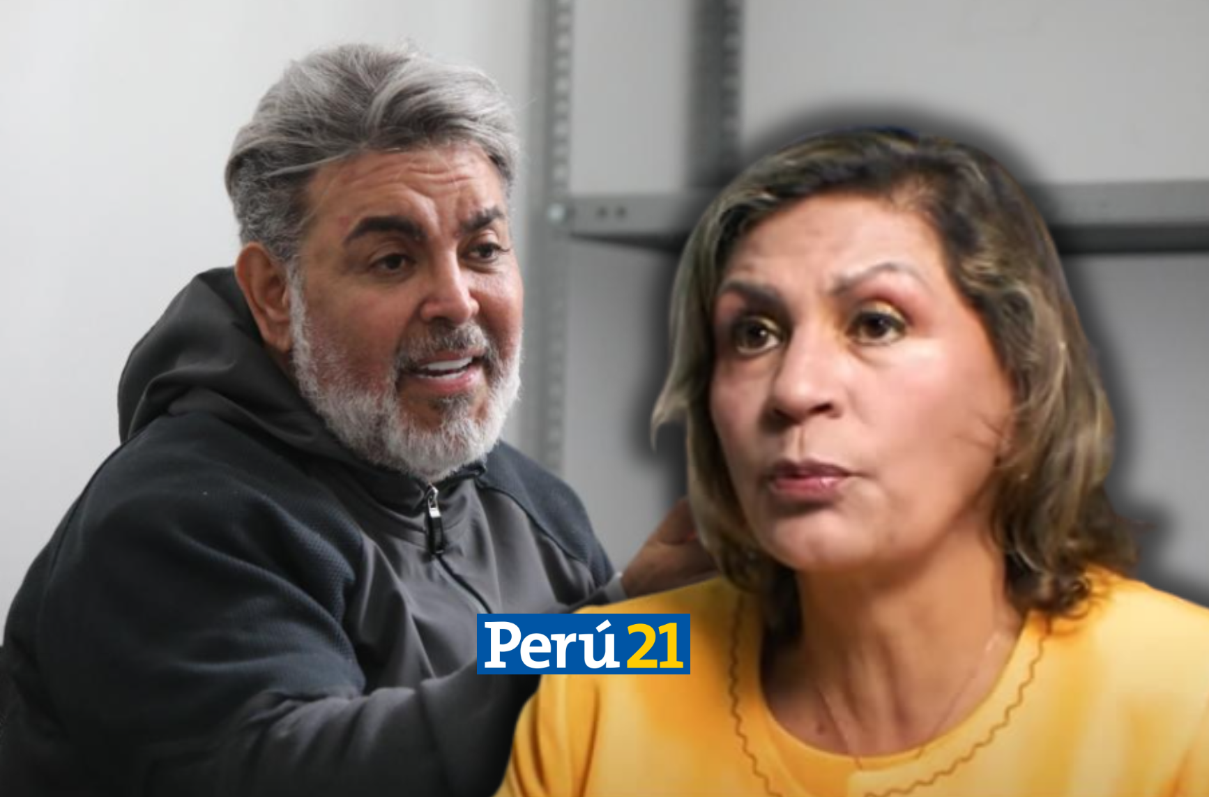 Andrés Hurtado y Elizabeth Peralta