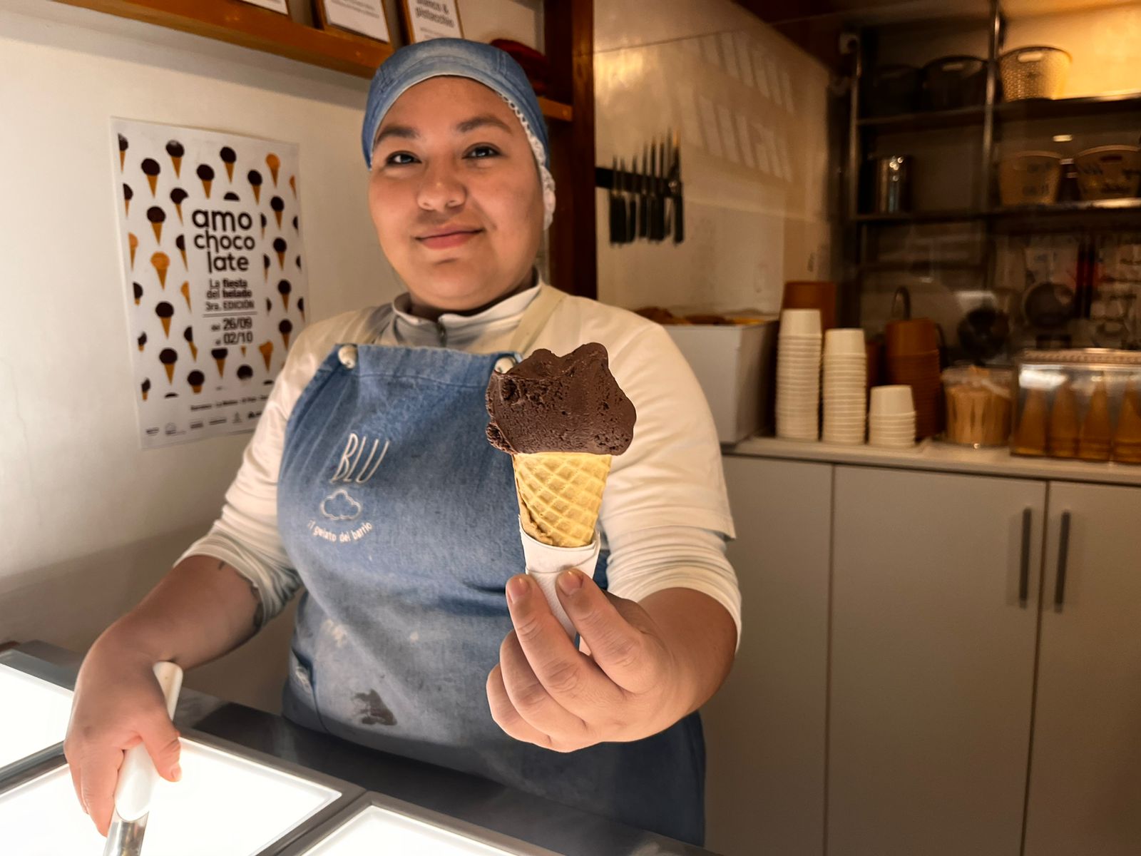 No te pierdas el festival de helados de chocolate.