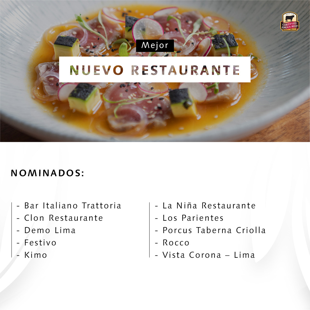 Mejor nuevo restaurante