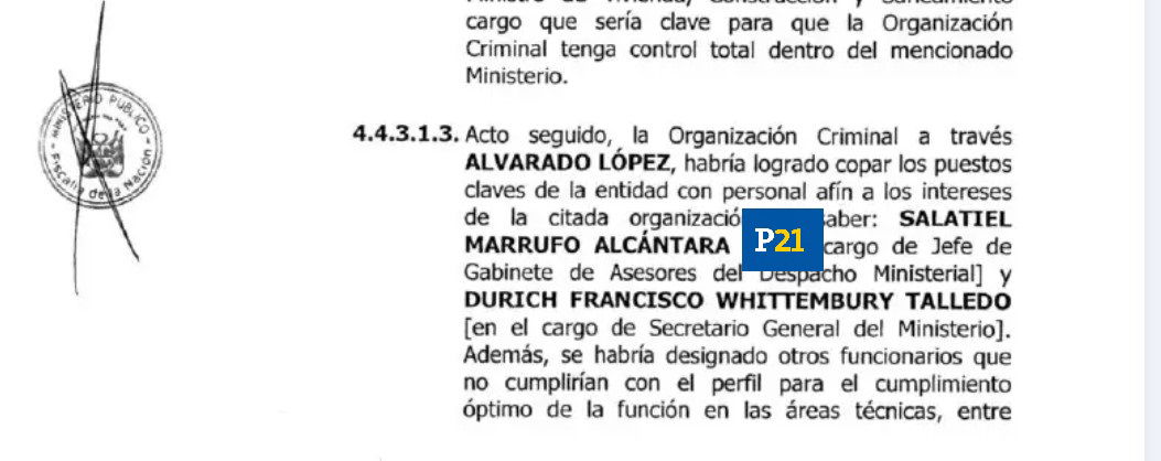 Declaración de Francisco Durich. 